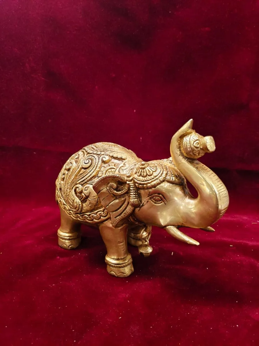 Elephant with kalash
