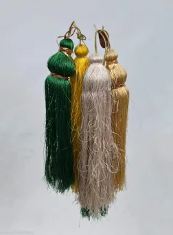 SILK TUSSELS MULTI COLOUR