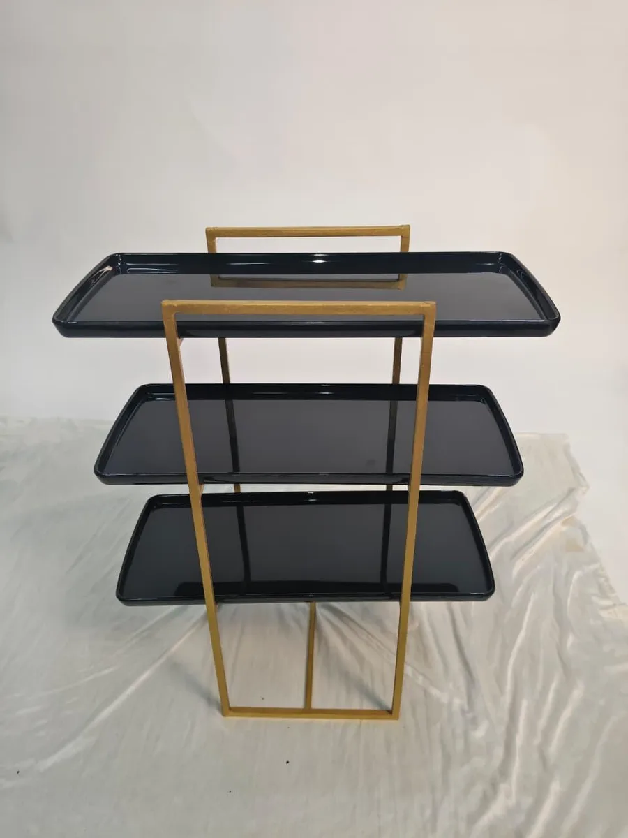 SALAD STAND WITH DESERT TRAY