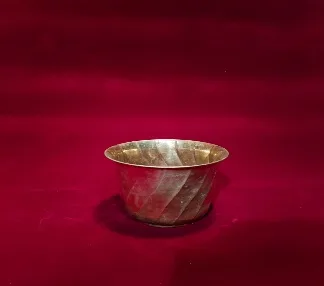 Golden Flower Vase 7 inch
