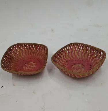 ROSE BAMBOO BASKET