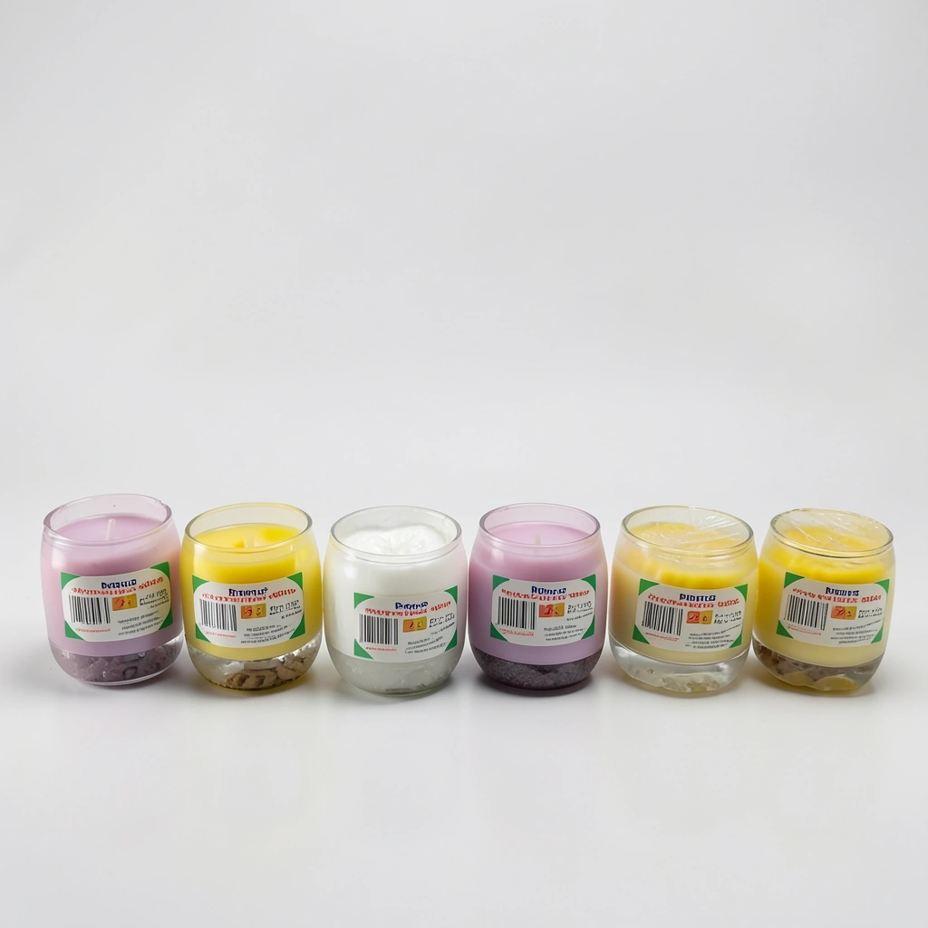 Candle multicolor small 3 inch