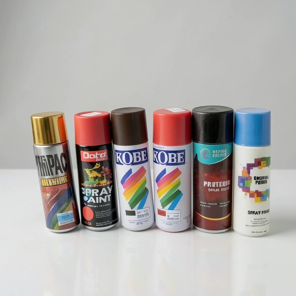 Spray paint multi color