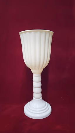 Plastic Roman Pedestal Adjustable Vase 17.5"
