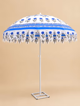 Decorative Canopy Umbrella Blue
