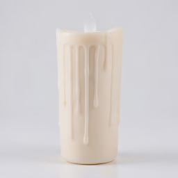 Plastic candle 4 inch