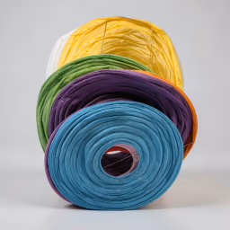 Paper land round multicolor