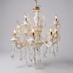 New white chandelier
