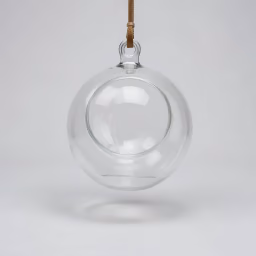 Acrlic ball candle
