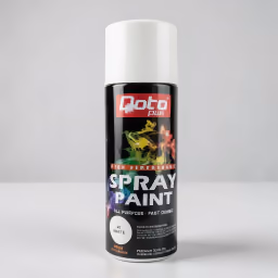 Spray paint white