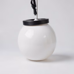 Hanging  milky ball small