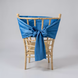 Chair tie blue new