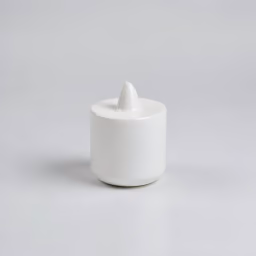 Plastic candle small 1 inch