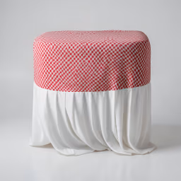 Table cloth Round check
