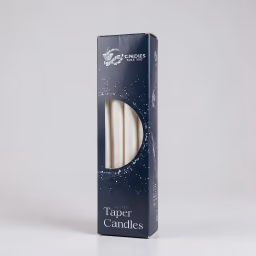 Candle silver orginal 9 inch