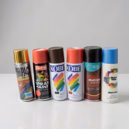 Spray paint multi color
