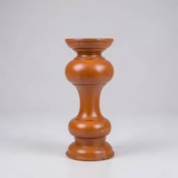 Wooden small candle stand 8 inch