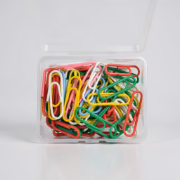 Paper clip multicolour
