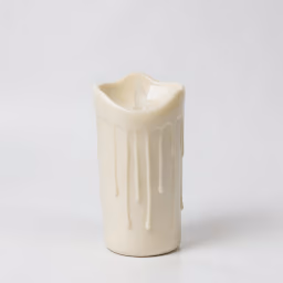 Plastic Candle. 6 inch