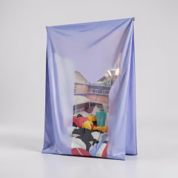 Curtain purple