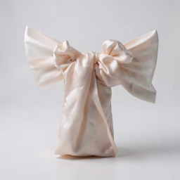 Chair tie peach
