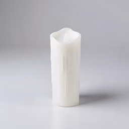 Plastic candle 10 inch