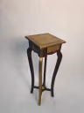 WOODEN STOOL BROWN 04 2