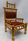 SANKHEDA MANDAP CHAIR RED 1