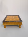 YELLOW PRINTED CHOWKI 02 2