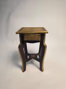 WOODEN STOOL BROWN 02 3