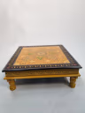 YELLOW PRINTED CHOWKI 03 1