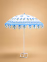DECORATIVE CANOPY UMBRELLA BLUE 2