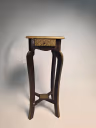 WOODEN STOOL BROWN 03 3