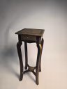 WOODEN STOOL BROWN 03 1