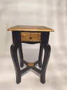 WOODEN STOOL BROWN 01 3
