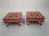 PINK PRINTED CHOWKI 01 3