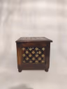 GOLD DESIGN WOODEN STOOL 2