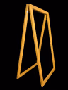 RECTANGULAR A FRAME STAND 2