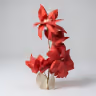 Big magnolia Dark red 1