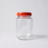 Glass pot round 9 inch 2