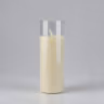 Glass candles 9 inch 2