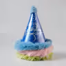 Birthday cap multicolor 2