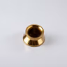 Candle stand small golden 2 inch 3