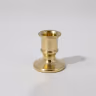 Candle stand small golden 2 inch 2