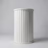 Cake stand wood barrel 2