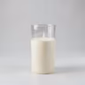 Plain Glass candle 7 inch 1