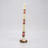Mala white & pink 3 ft 3