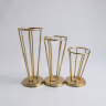 Candle stand kambi golden set 10,8,6 inch 1