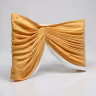 Border frill peach& white 2