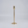 Single candle golden stand 13 inch 2